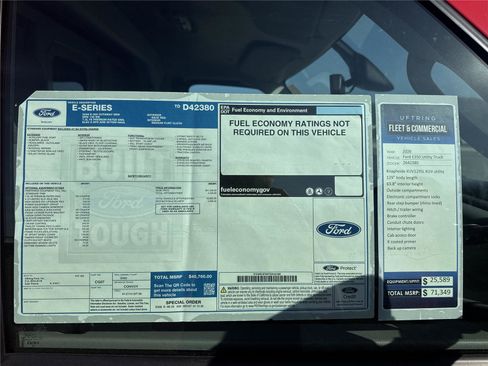 New 2026 Ford E-350 and Econoline 350 Super Duty w/ Power Equipment Group RWD image 16