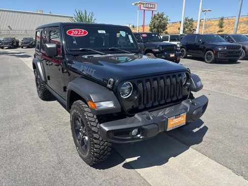 Certified 2022 Jeep Wrangler Unlimited Sport AWD/4WD image 8