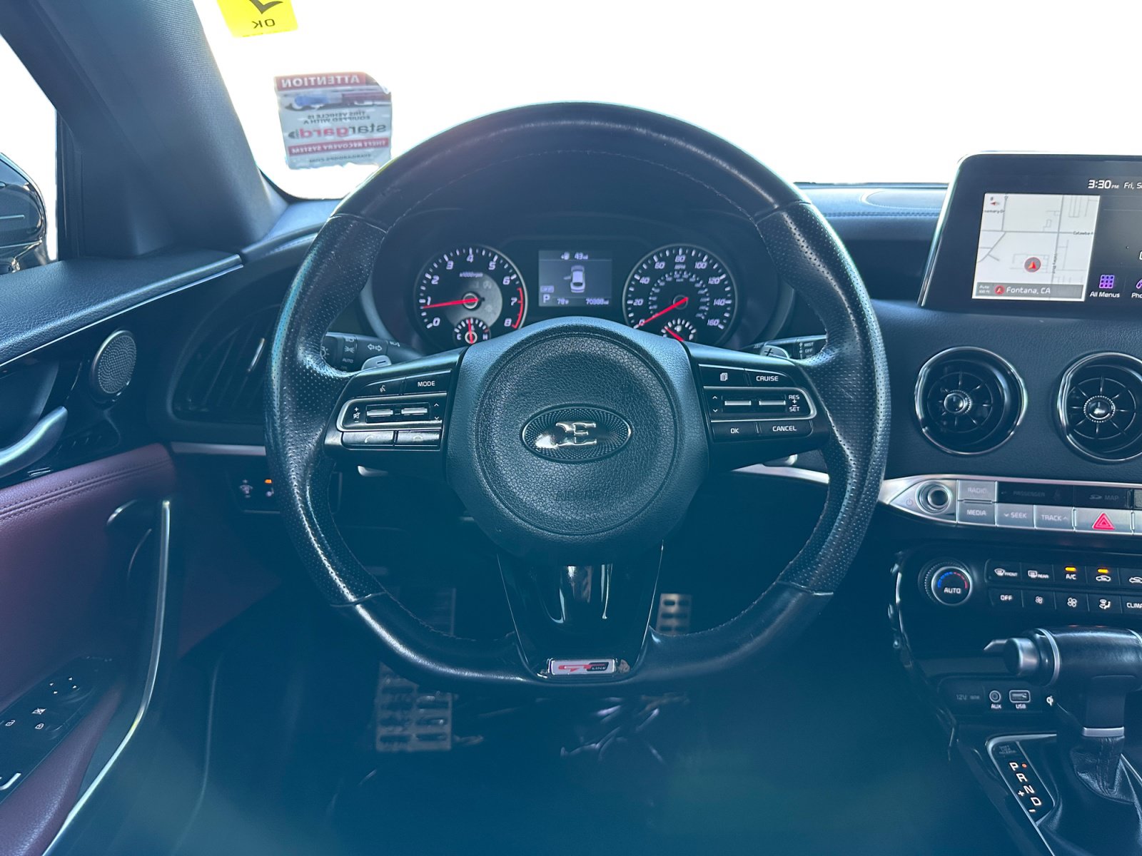 Used 2020 Kia Stinger GT-Line w/ Sun & Sound Package RWD image 12