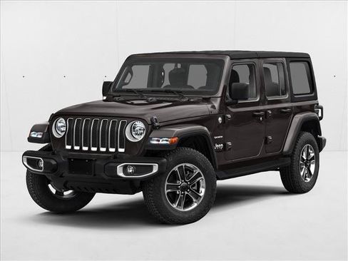 Used 2022 Jeep Wrangler Unlimited Sahara w/ Cold Weather Group AWD/4WD image 1