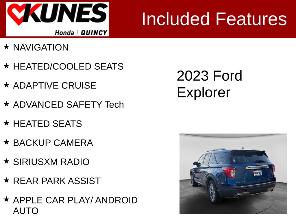 Used 2023 Ford Explorer Limited AWD/4WD image 2
