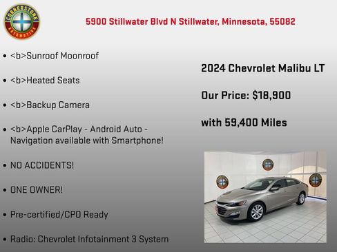Used 2024 Chevrolet Malibu LT FWD image 5