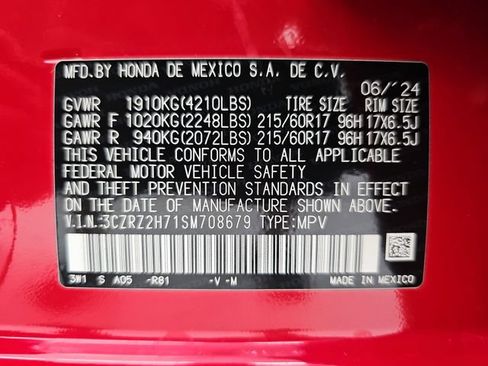Used 2025 Honda HR-V EX-L image 50