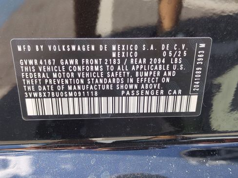 New 2025 Volkswagen Jetta Sport image 21