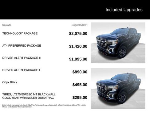 Used 2021 GMC Sierra 1500 AT4 w/ Technology Package AWD/4WD image 5