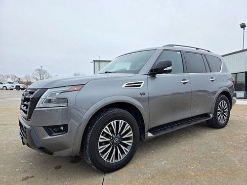 Used 2022 Nissan Armada SL w/ Midnight Edition Package AWD/4WD image 3