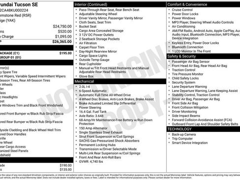 Used 2019 Hyundai Tucson SE w/ Cargo Package image 12