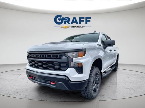 New 2026 Chevrolet Silverado 1500 Custom Trail Boss w/ LPO, Dark Essentials Package AWD/4WD image 1