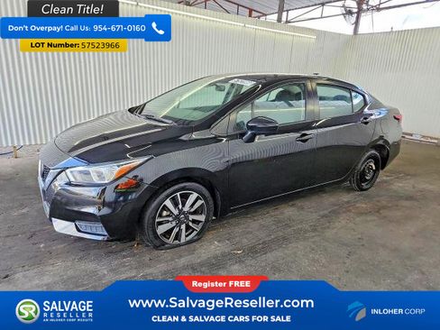 Used 2020 Nissan Versa SV FWD image 1