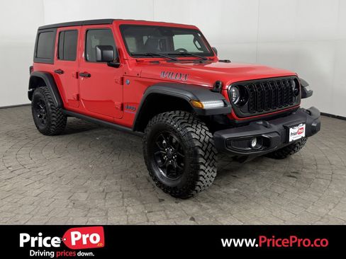 Used 2025 Jeep Wrangler Unlimited Sport S 4xe image 1