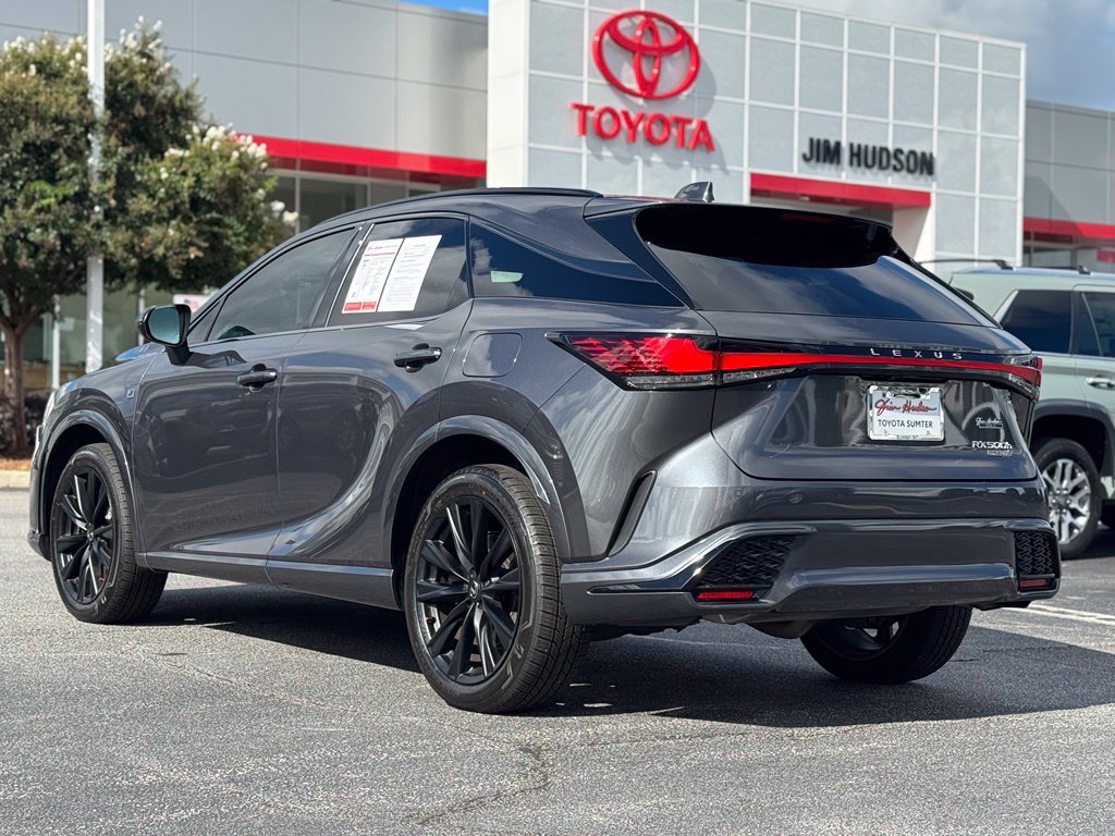 Used 2024 Lexus RX 500h F Sport w/ Cold Area Package AWD/4WD image 9