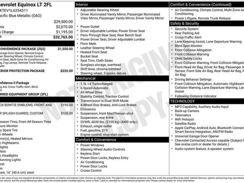Used 2020 Chevrolet Equinox LT w/ Driver Convenience Package image 15