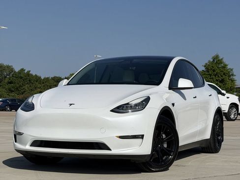 Used 2021 Tesla Model Y Long Range AWD/4WD image 2