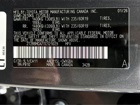 New 2026 Lexus RX 350h 350h Premium image 27