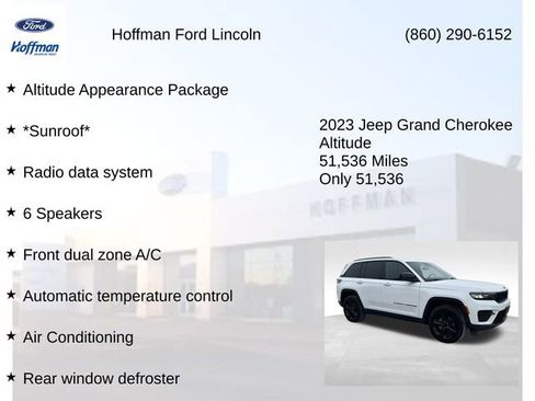 Used 2023 Jeep Grand Cherokee Altitude image 5