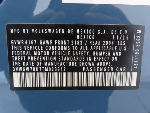 New 2026 Volkswagen Jetta SEL image 30