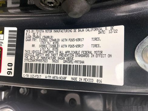 Certified 2023 Toyota Tacoma TRD Sport image 36