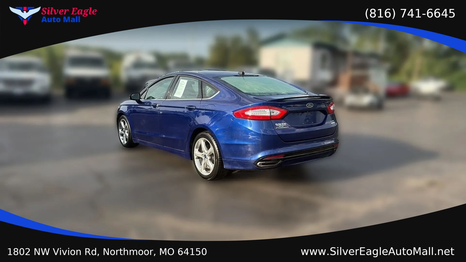 Used 2015 Ford Fusion SE w/ Equipment Group 201A FWD image 3