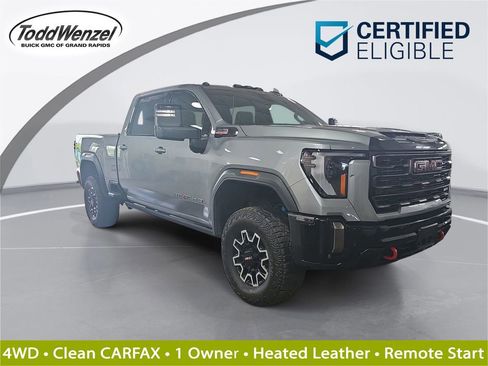 Certified 2024 GMC Sierra 2500 AT4X w/ Snow Plow Prep/Camper Package AWD/4WD image 1
