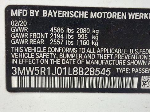 Used 2020 BMW 330i Sedan w/ Convenience Package image 21