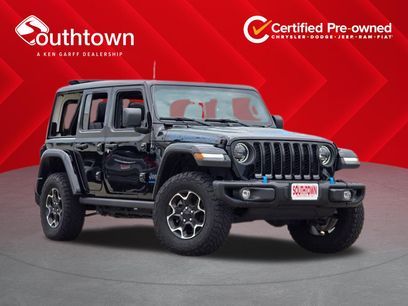 Used 2023 Jeep Wrangler Unlimited Rubicon 4xe w/ Steel Bumper Group