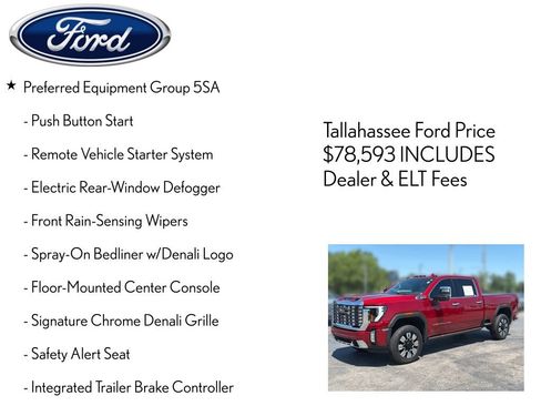 Used 2024 GMC Sierra 2500 Denali w/ Denali Reserve Package AWD/4WD image 9