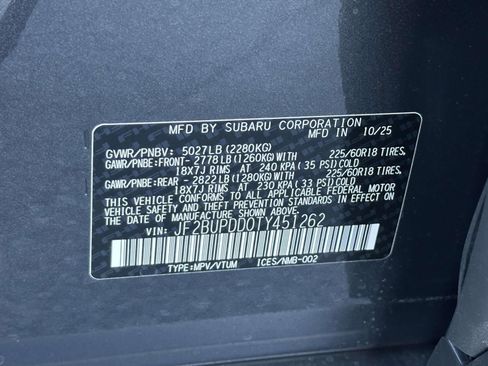 New 2026 Subaru Outback Limited image 15