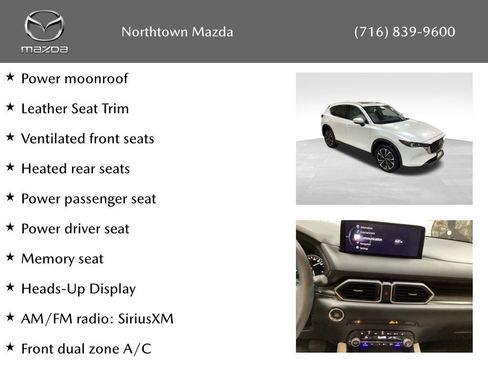Certified 2023 MAZDA CX-5 AWD 2.5 S w/ Premium Plus Pkg image 10