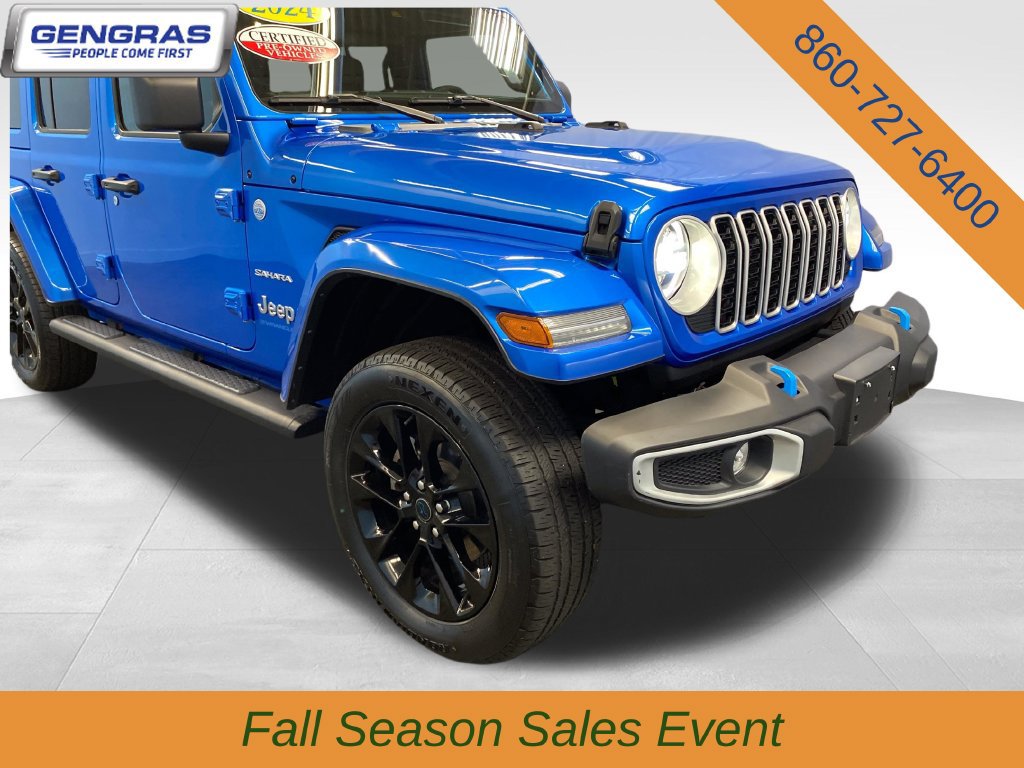 Used 2024 Jeep Wrangler Unlimited Sahara w/ Safety Group AWD/4WD image 46