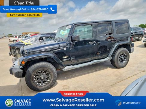 Used 2015 Jeep Wrangler Unlimited Sahara w/ Max Tow Package AWD/4WD image 1