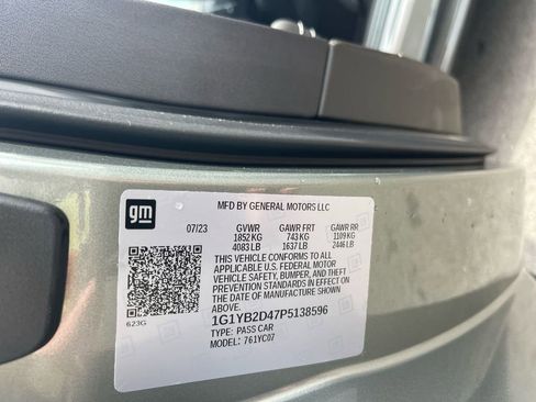 Used 2023 Chevrolet Corvette Stingray Preferred Cpe w/ Z51 Performance Package image 37