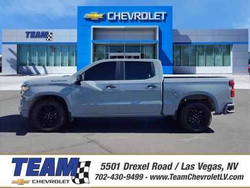 Certified 2024 Chevrolet Silverado 1500 Custom w/ LPO, Dark Essentials Package image 1