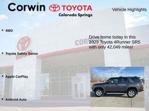 Used 2023 Toyota 4Runner SR5 image 7