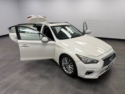 Used 2021 INFINITI Q50 Luxe w/ Cargo Package AWD/4WD image 24