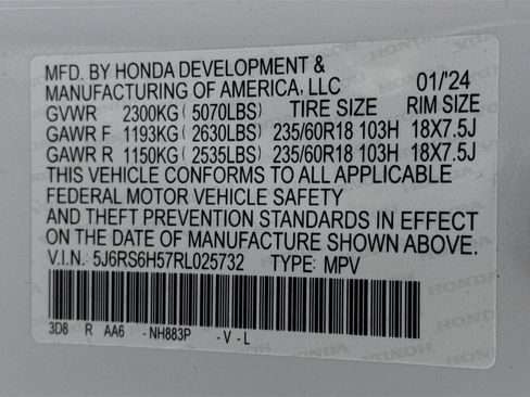 Certified 2024 Honda CR-V Sport image 31