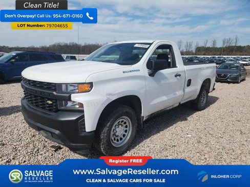 Used 2021 Chevrolet Silverado 1500 W/T w/ Trailering Package image 1