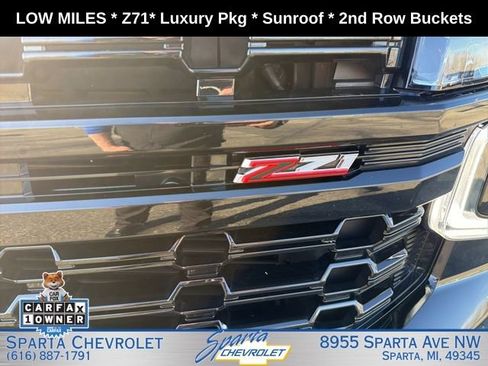 Used 2024 Chevrolet Tahoe Z71 w/ Luxury Package AWD/4WD image 9