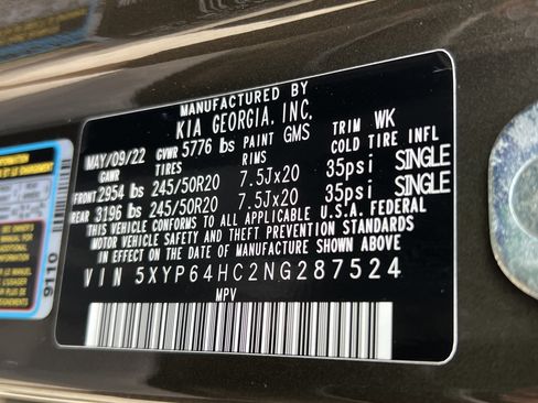 Used 2022 Kia Telluride S FWD image 37