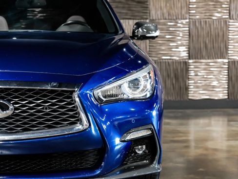 Used 2019 INFINITI Q50 Red Sport 400 w/ Sensory Package AWD/4WD image 49
