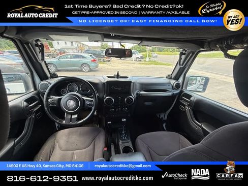 Used 2013 Jeep Wrangler Unlimited Sport w/ Dual Top Group AWD/4WD image 12
