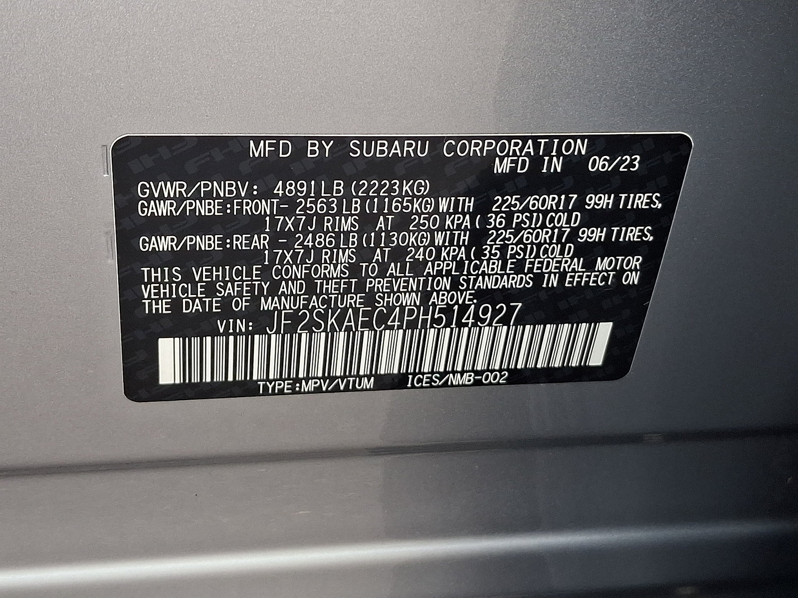 Certified 2023 Subaru Forester Premium AWD/4WD image 28