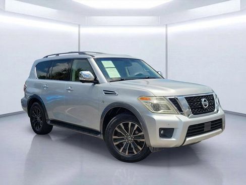 Used 2017 Nissan Armada Platinum w/ Captain Seat Package RWD image 1