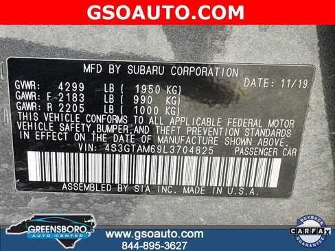 Used 2020 Subaru Impreza 2.0i Sport image 45