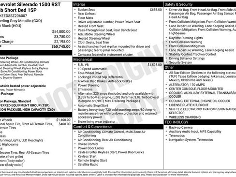 Used 2025 Chevrolet Silverado 1500 RST AWD/4WD image 6