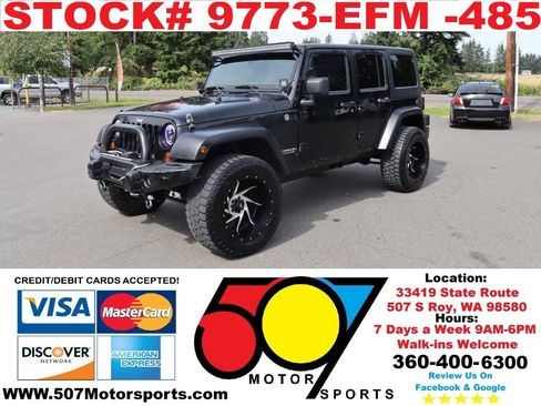 Used 2012 Jeep Wrangler Unlimited Sport AWD/4WD image 3