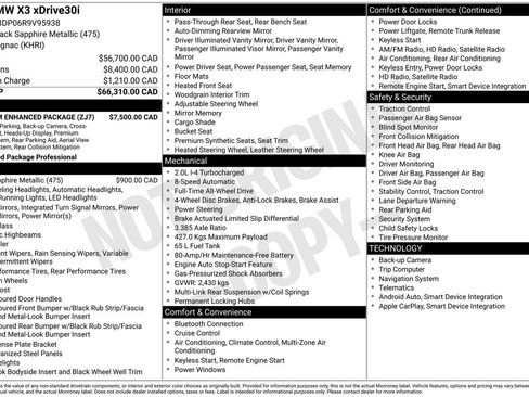 Used 2024 BMW X3 xDrive30i w/ Premium Enhanced Package image 6