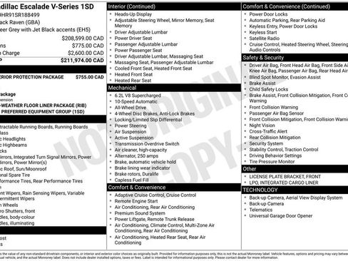 Certified 2025 Cadillac Escalade V AWD/4WD image 31