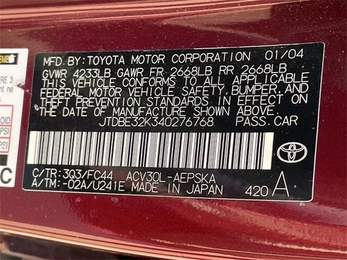 Used 2004 Toyota Camry SE image 15