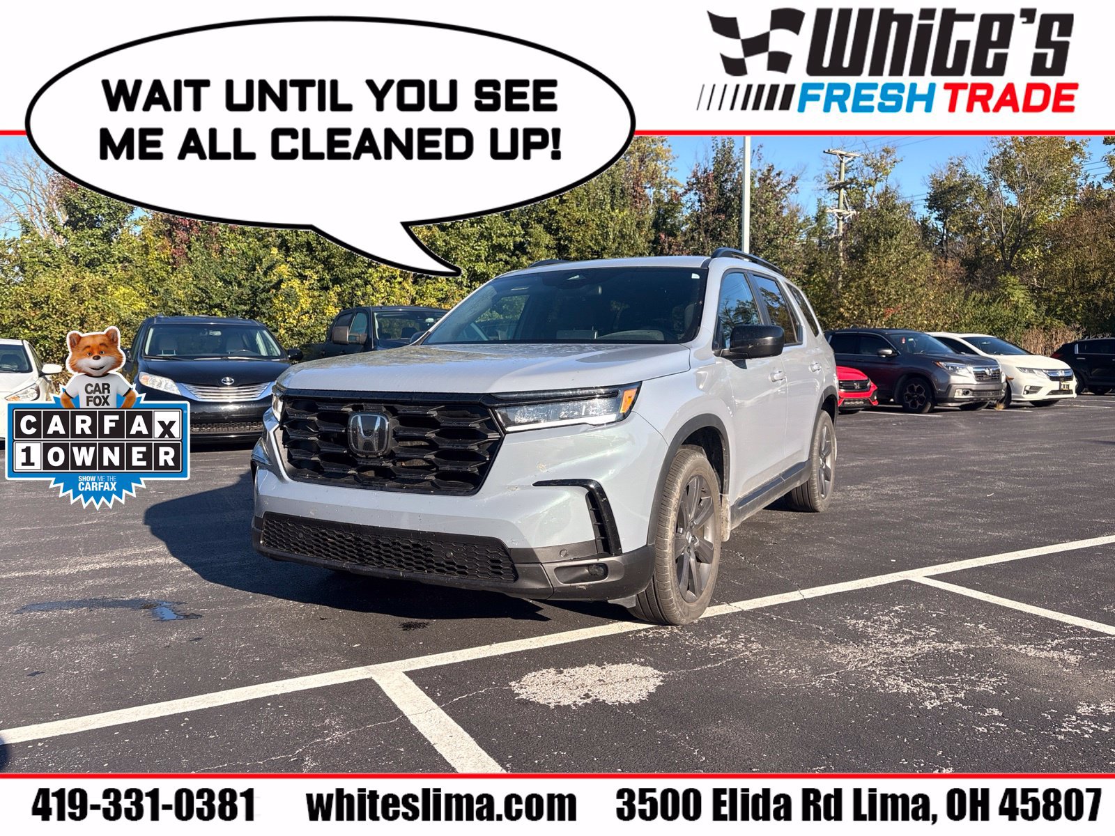 Used 2025 Honda Pilot Sport image 1