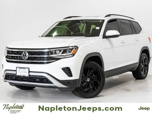 Used 2022 Volkswagen Atlas SE w/ Panoramic Sunroof Package AWD/4WD image 1